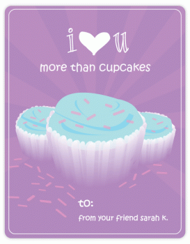 i love u more than cupcakes