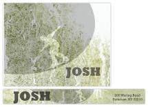 Skateboarding by Sharon