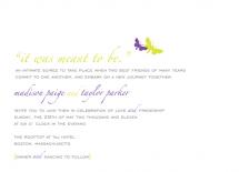 "it was meant to be." by MAGG + LOUIE