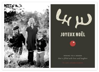 JOYEUX NOËL + reindeer