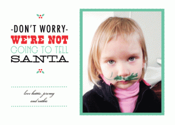 don't tell santa