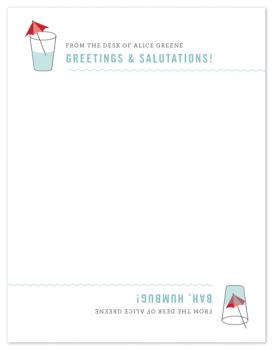 Half Full, Half Empty Flip Card