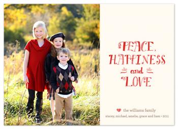 peace, happiness and love