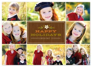 Retro Holiday PostCard