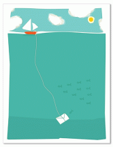 dropping a line by Marna Schindler