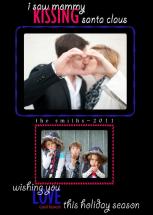 Mommy Kissing Santa Cla... by Dandelion Dream Designs