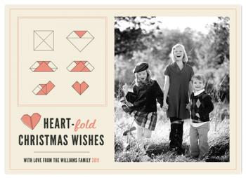 heart-fold christmas wishes