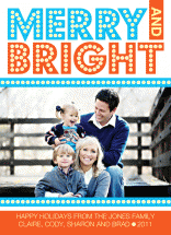 Merry and Bright wishes by Papersaurus Creative