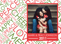 A Typographic Holiday by Papersaurus Creative