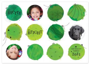 Bright Painted Baubles