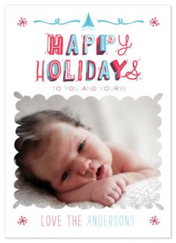 quirky happy holidays