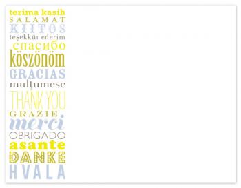 Many Thanks from Around the World