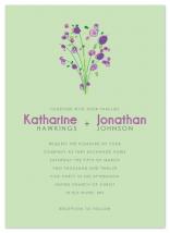 Purple Flowers by Jen Wawrzyniak