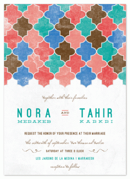 a wedding in Marrakesh