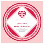 Chinese Pink Double Hap... by Chamelle Designs