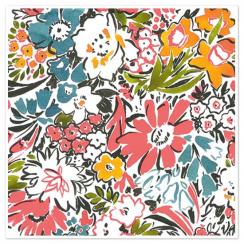 Exploded Retro Floral