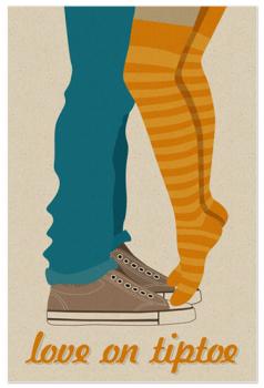 Love on tiptoe