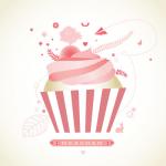 cupcake landscape by Diana Steinsnyder