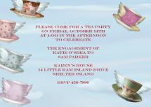 Tea Party by Karen Robert