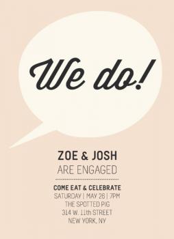 We Do! From the Both of Us