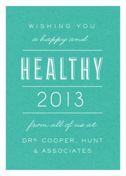 Healthy New Year!