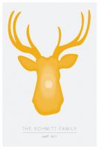 Deer Head by Mariel Schmitt