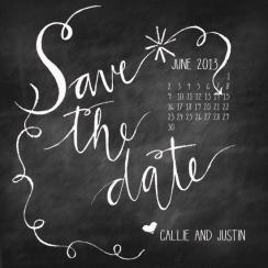 Chalk and Black Paper